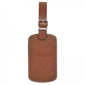 Acessorios Longchamp Boxford Luggage tag Masculino Marrom | LC-DKQW4879
