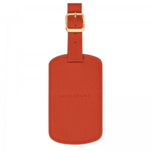 Acessorios Longchamp Le Foulonné Luggage tag Feminino Paprika | LC-XRSI4426