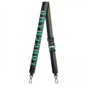 Alça De Bolsa Longchamp Shadow Shoulder strap Feminino Verdes | LC-XWUL9925