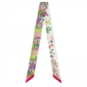 Bandolete Longchamp Collier de fleurs Bandeau Feminino Magenta | LC-NNPD7982