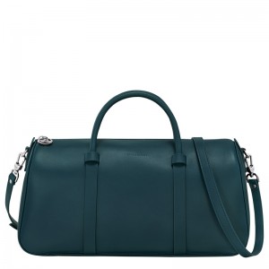 Bolsa de Mão Longchamp Daylong L Handbag Feminino Azuis | LC-JISP5690