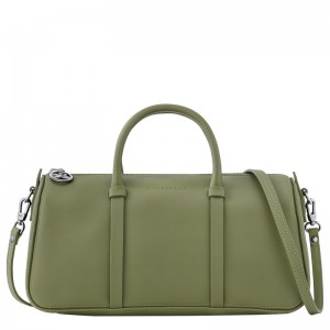 Bolsa de Mão Longchamp Daylong M Handbag Feminino Laurel | LC-VWOS2771