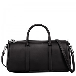 Bolsa de Mão Longchamp Daylong M Handbag Feminino Pretas | LC-SSGB6238