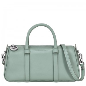 Bolsa de Mão Longchamp Daylong S Handbag Feminino Celadon | LC-YCUS2111