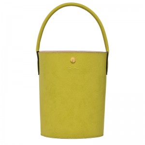 Bolsa de Mão Longchamp Épure S Bucket bag Feminino Verdes | LC-XHEF1587