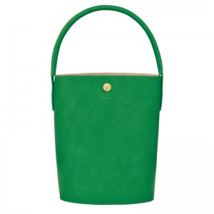 Bolsa de Mão Longchamp Épure S Bucket bag Feminino Verdes | LC-JHLF5036