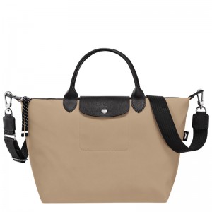 Bolsa de Mão Longchamp Le Pliage Energy L Handbag Feminino Clay | LC-HRCN2297