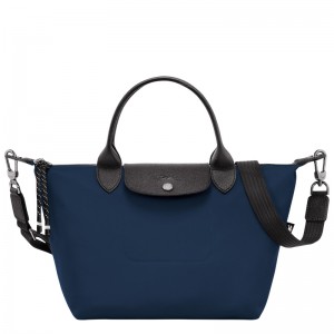 Bolsa de Mão Longchamp Le Pliage Energy S Handbag Feminino Azul Marinho | LC-YPLF9960