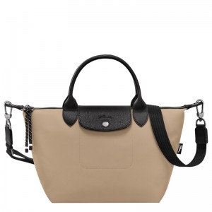 Bolsa de Mão Longchamp Le Pliage Energy S Handbag Masculino Clay | LC-QBTY4828