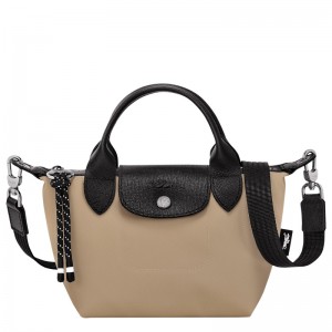 Bolsa de Mão Longchamp Le Pliage Energy XS Handbag Masculino Clay | LC-YFLP4149