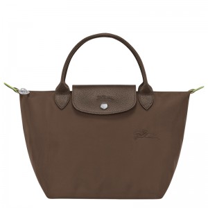 Bolsa de Mão Longchamp Le Pliage Green S Handbag Feminino Terra | LC-FVCA3676