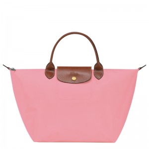 Bolsa de Mão Longchamp Le Pliage Original M Handbag Feminino Marshmallow | LC-QKAC5495