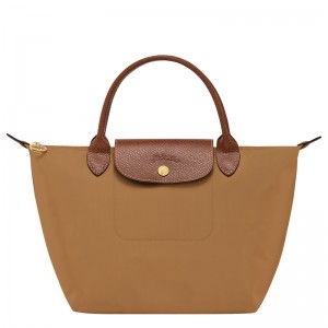 Bolsa de Mão Longchamp Le Pliage Original S Handbag Feminino Fawn | LC-TXBU0465