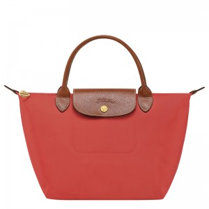 Bolsa de Mão Longchamp Le Pliage Original S Handbag Feminino Tomato | LC-HGLE1856