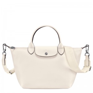 Bolsa de Mão Longchamp Le Pliage Xtra S Handbag Feminino Ecru | LC-MYSV9125