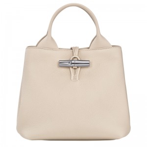 Bolsa de Mão Longchamp Le Roseau S Handbag Feminino Paper | LC-GDZR3671