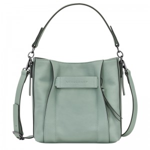 Bolsas Crossbody Longchamp 3D S Crossbody bag Feminino Vervain | LC-LFEW8039