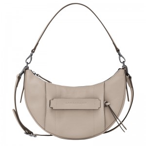 Bolsas Crossbody Longchamp 3D S Crossbody bag Feminino Clay | LC-OFZN4863