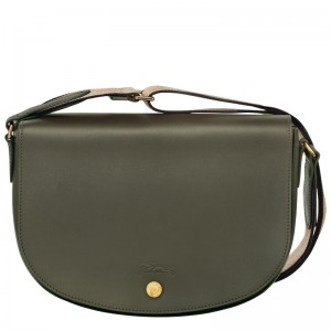Bolsas Crossbody Longchamp Épure M Crossbody bag Feminino Caqui | LC-XJHR4985