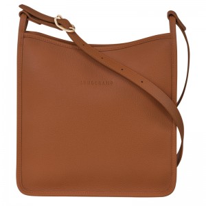 Bolsas Crossbody Longchamp Le Foulonné M Crossbody bag Feminino Caramel | LC-UCGM9063