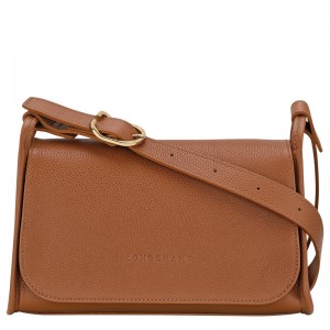 Bolsas Crossbody Longchamp Le Foulonné M Crossbody bag Feminino Caramel | LC-AVZC8771
