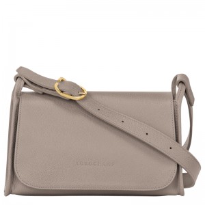 Bolsas Crossbody Longchamp Le Foulonné M Crossbody bag Feminino Turtledove | LC-QGBC2738