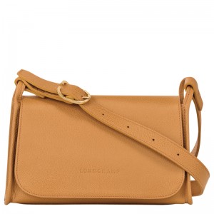Bolsas Crossbody Longchamp Le Foulonné M Crossbody bag Feminino Walnut | LC-SBCZ4714