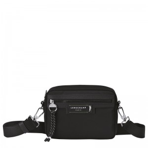 Bolsas Crossbody Longchamp Le Pliage Energy S Camera bag Masculino Pretas | LC-RLQI0624