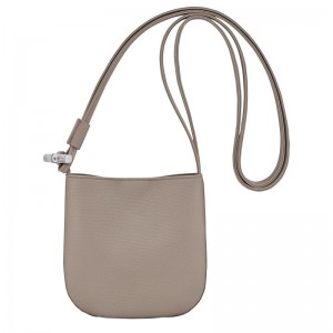 Bolsas Crossbody Longchamp Le Roseau S Crossbody bag Feminino Clay | LC-QQJE4386
