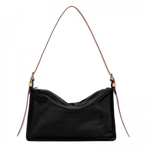 Bolsas Crossbody Longchamp Smoothie M Crossbody bag Feminino Pretas | LC-HFLL8807