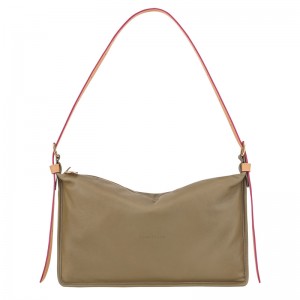 Bolsas Crossbody Longchamp Smoothie M Crossbody bag Feminino Artichoke | LC-GYTE7232