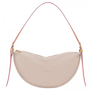 Bolsas Crossbody Longchamp Smoothie M Crossbody bag Feminino Clay | LC-SVOU5984