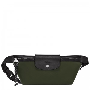 Bolsas De Cintura Longchamp Le Pliage Energy M Belt bag Masculino Caqui | LC-DEWP7790