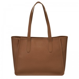 Bolsas De Ombro Longchamp Le Foulonné L Tote bag Feminino Caramel | LC-XAYF5871