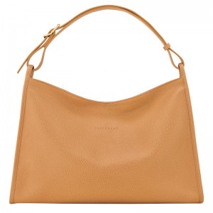 Bolsas De Ombro Longchamp Le Foulonné XL Shoulder bag Feminino Walnut | LC-OFWK2210