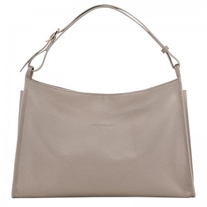 Bolsas De Ombro Longchamp Le Foulonné XL Shoulder bag Feminino Turtledove | LC-AWOS7257