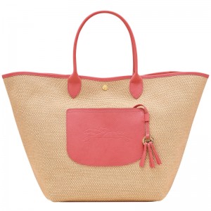 Bolsas De Ombro Longchamp Le Pliage Collection L Basket bag Feminino Blush | LC-PXVM1810