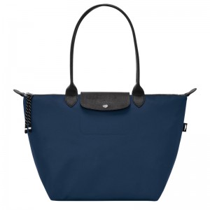 Bolsas De Ombro Longchamp Le Pliage Energy L Tote bag Feminino Azul Marinho | LC-MGHN7707