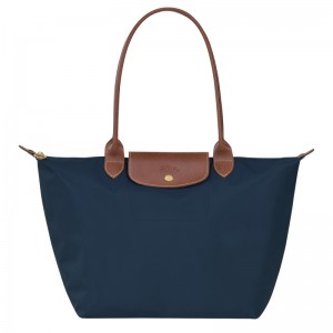Bolsas De Ombro Longchamp Le Pliage Original L Tote bag Feminino Azul Marinho | LC-YXSZ9931