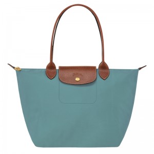 Bolsas De Ombro Longchamp Le Pliage Original M Tote bag Feminino Eucalyptus | LC-FLPA1153