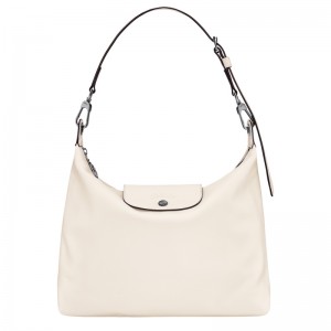 Bolsas De Ombro Longchamp Le Pliage Xtra M Hobo bag Feminino Ecru | LC-YLPJ8171