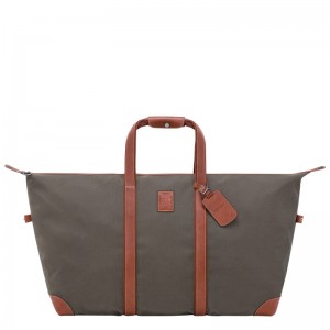 Bolsas De Viagem Longchamp Boxford XL Travel bag Masculino Marrom | LC-KYTC1670