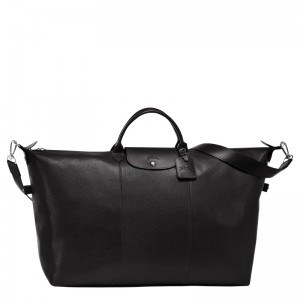 Bolsas De Viagem Longchamp Le Foulonné L Travel bag Masculino Pretas | LC-QTNG7839
