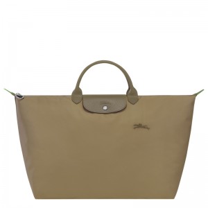 Bolsas De Viagem Longchamp Le Pliage Green L Travel bag Feminino Artichoke | LC-HGSD5733