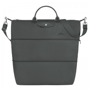 Bolsas De Viagem Longchamp Le Pliage Green Travel bag expandable Masculino Graphite | LC-EBUV1706