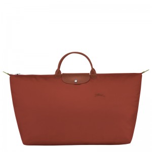 Bolsas De Viagem Longchamp Le Pliage Green XL Travel bag Feminino Chestnut | LC-CNXA1868