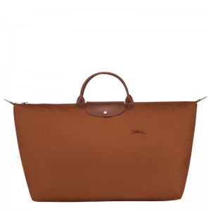 Bolsas De Viagem Longchamp Le Pliage Green XL Travel bag Feminino Cognac | LC-ZGSY8145