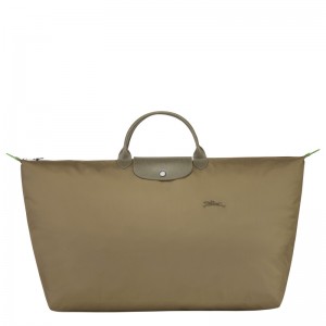 Bolsas De Viagem Longchamp Le Pliage Green XL Travel bag Masculino Artichoke | LC-LWNJ8119