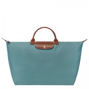 Bolsas De Viagem Longchamp Le Pliage Original L Travel bag Feminino Eucalyptus | LC-IYKV9383