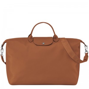 Bolsas De Viagem Longchamp Le Pliage Xtra L Travel bag Feminino Cognac | LC-NGNO4254